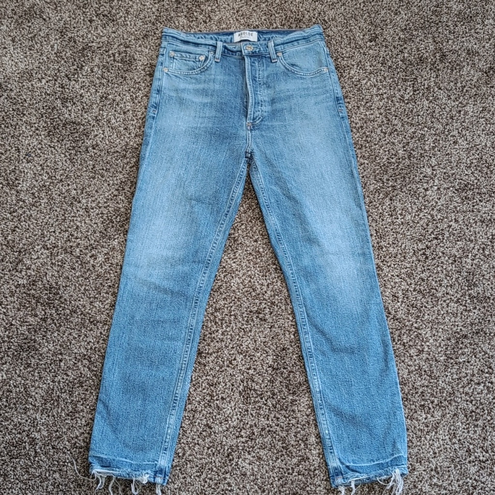 Agolde Light Blue Women Jeans